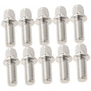 Finest 10Pcs Metal Drum Kit Pedal Beater Mallet Mounting Screws Percussion