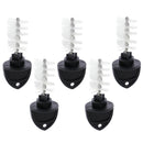 6 Pcs Professional Beer Faucet Brush Cap Plug Draft Tap Clean Brush