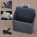 Car Auto PU Leather Pouch Air Vent Storage Box Organizer Outlet Phone Key Holder