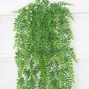 Plastic Artificial Flowers and Plants Vine 5 Heads f/ Wedding Wall Decor