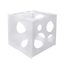 9 Holes Balloon Sizer Box Square Balloon Measurement Wedding Tool Party B0B9