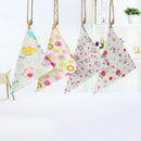 Babies Kids Bibs Catoon Scarf Bandana Dribble Feeding Saliva Handkerchief Towels