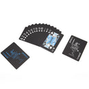 Waterproof Black Playing Cards Plastic Poker Valuable Creative Bridge Card 3C