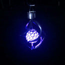 Outdoor Stainless Steel LED Solar Wind Chime Light Landscape Light Exquisite bh