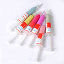 6x 5g Diamond Polishing Lapping Syringes Metal Grind Paste Compound 0.5-5 Micron