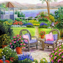 5D DIY Full Drill Diamond Painting Rattan Chair Embroidery Mosaic Craft Kit