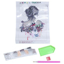 Butterfly Girl 5D Diamond DIY Painting Embroidery Craft Kit Living Room Bed