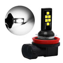 12-SMD 3030 LED Headlight Foglight 60W Hi-Lo Beam Driving DRL