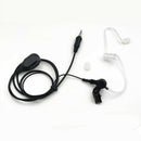 Clip Earpiece Headset PPT For Yaesu Vertex VX-120 VX-127