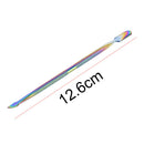 1PC Manicure Stainless Double-Head Cuticle Pusher Dead Skin Remover Nail Art Bj