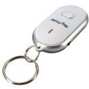 Whistle Key Finder Flashing Beeping Lost Locator Remote chain LED Torch US