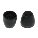 4 Pair Replacement Ear Pad Eartips Silicone Earbuds Tips For Earphones Black