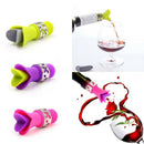 Purple creative practical Lily wine cork silicone food grade durable wine p F3Q2