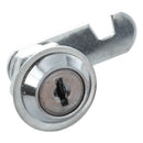 Tool Box Furniture Locking 19mm Dia Thread Cylinder Cam Lock with Key N4W9
