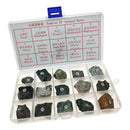 15pcs Igneous Rock Specimen Educational Collection Real Stone Teaching Aid
