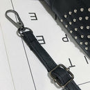 Pu Leather Black Handbags Women Clutch Bag Messenger Bag Leather Shoulder C O9G9