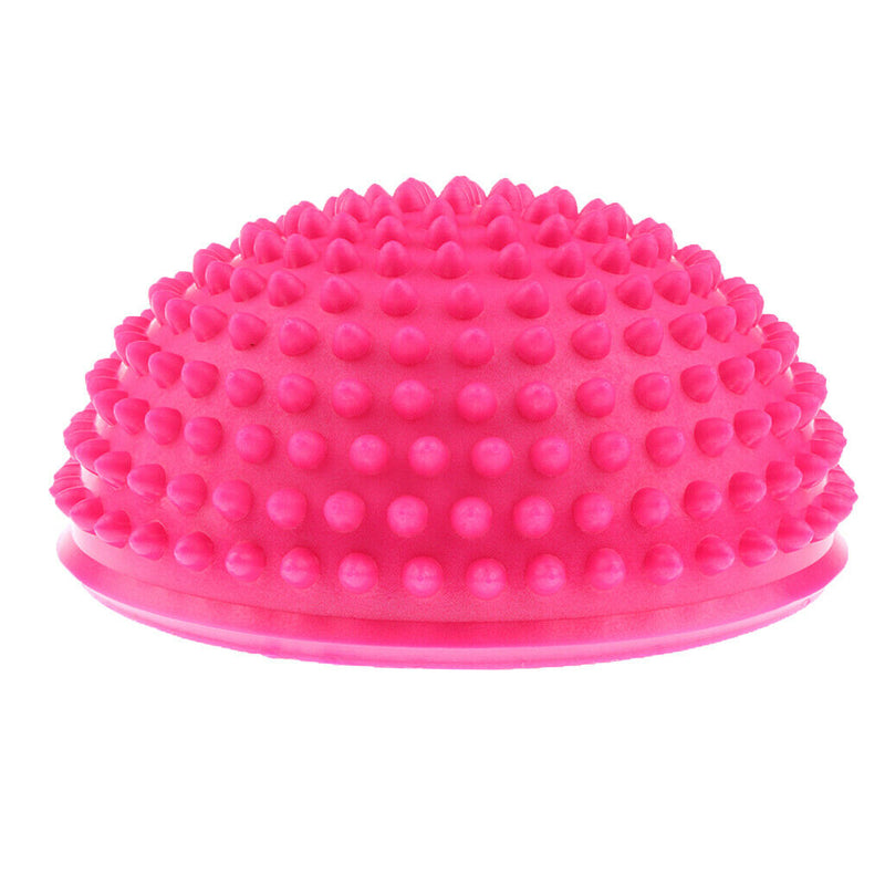 2 Colors Yoga Half Ball Dome Balance Trainer, Anti-Slip Hedgehog Exercise