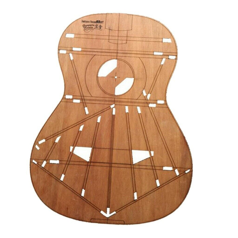 39 Inch Classical Guitar Body Template for Hermann Hauser Guitar, Thick