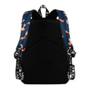 Cute Animal Fox Printing School Backpacks Waterproof Women Bag Laptop Backp M1R1
