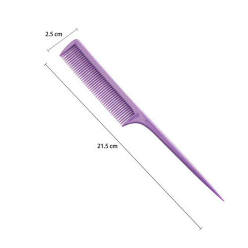 2X/SET Back Combing Brush - Comb Colorful Volume Styling Hairdressing Hair Thin