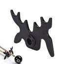 Billiards Cue Rack Bridge Head Cross Antlers Rod Stick Frame Pole Holder BlackLJ
