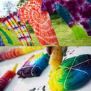 12 Paint Set Bottles Tulip One Step Tie Dye Set Vibrant Fabric Textile Permanent