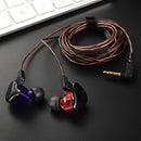 ED12 Detachable Cable In Ear HiFi Super Bass Earphone Headset with MIC SN9F