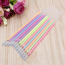 48Colors 0.38mm Gel Ink Pen Refills for Glitter Metallic Neon Pastel Stationery