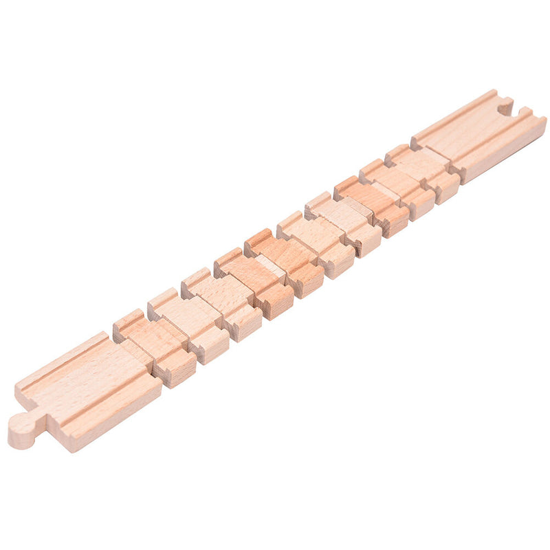 Wooden Deformation Track Railway Accessories Compatible All Major Brands Best ME