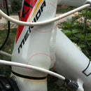 15Pcs Anti Scratch Sheet Bicycle Bike Frame Protector Transparent Stickers New