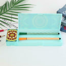 DIY Mandala Special Shaped Diamond Painting 2 Grids Pencil Case Storage Box
