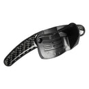 2PCS Carbon Fiber Steering Wheel Shift Pad Cover Trim Fit for Golf 6 2008-2