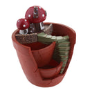 Fairy Garden House Planter Pot Cute Mini Mushroom House Plant Pot, Creative