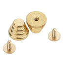 6pcs 4 Layers Cone Screw Metal Studs Rivets Nailhead Clothes Spikes 13x11mm
