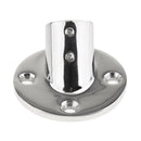 316 Marine-Grade Stainless Steel Boat Hand Rail Fitting 60 Degree Round Base for