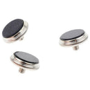 3 Pcs Trumpet Finger Buttons Valve Finger Trumpet Cap Screw Cover for Music R7V1