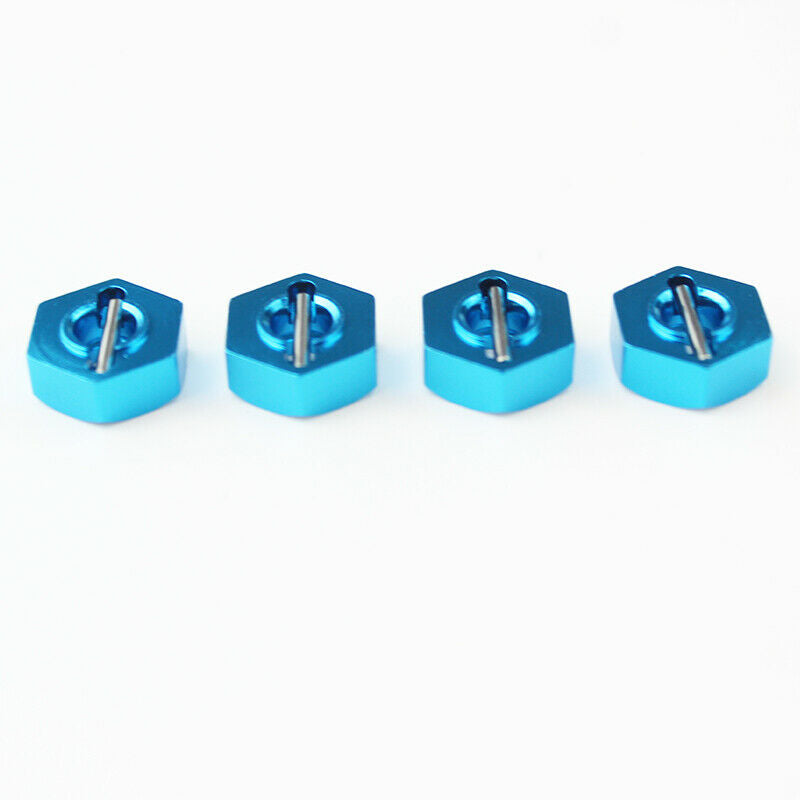 1Set/4Pcs Metal Hexagon Set For Wltoys 12428 12423 1/12 Speed Rc Car Feiyue M1O6