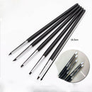 5Pcs Polymer Clay Tools Carving Craft Brush Pottery Tools Clay Sculpture Nail
