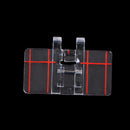 Clear Plastic Parallel Stitch Foot Presser For Home Domestic Sewing Machine BX