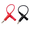 Meter Test Leads Alligator Crocodile Clip Jumper Cable Wire For Fluke Vichy FT