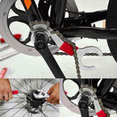 3 In 1 Bike Chain Whip Cassette Bracket Freewheel Wrench Repair Remover Tool