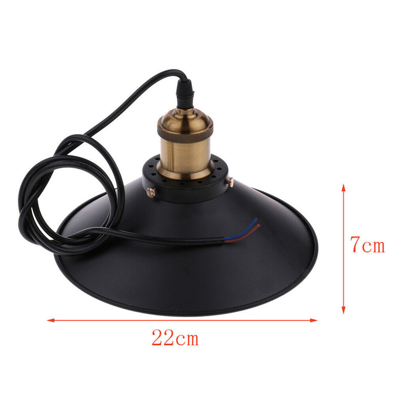 2pcs Industrial Chandelier Shade Cover Ceiling Light Cover Pendant Lampshade for