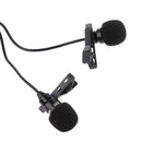 Black Professional Lavalier Lapel Microphone Mic for Mobile Phone Record New