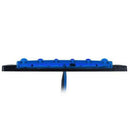 Blue 10Pcs 12V 6 LED Side Marker Indicators Lights Lamp Bar Truck Trailer IUI