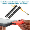 Left Right Set Slider slidering rail w/ Flex Cable for Nintendo Switch Joy-Con b
