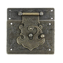 85mmx85mm Retro Style Box Suitcase Decorative Hasp Toggle Latch Buckle W8Z9