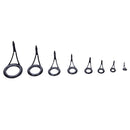 75xHeavy Duty 8 Sizes Fishing Rod Guides Kit Parts Rod Building Repair Making J_