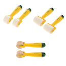 6Pcs Handy Wallpaper Edge Seam Roller Flat Pressure Rollers, Home Wall Paper