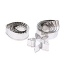 Stainless Steel Fondant Rose Flower Petal Sepal Leaf Cake Mold Cookie Tool