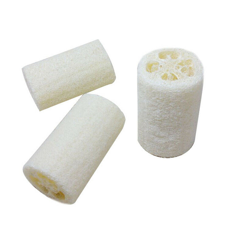 Natural Loofah Luffa Bath Shower Wash Body Pot Bowl Sponge Scrubber Kw